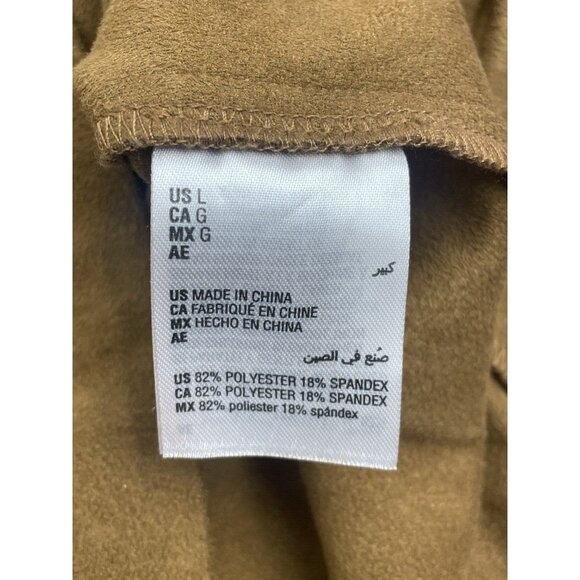 Style & Co Women's  Brown Faux Suede Moto Jacket Size Large - Picture 3 of 16